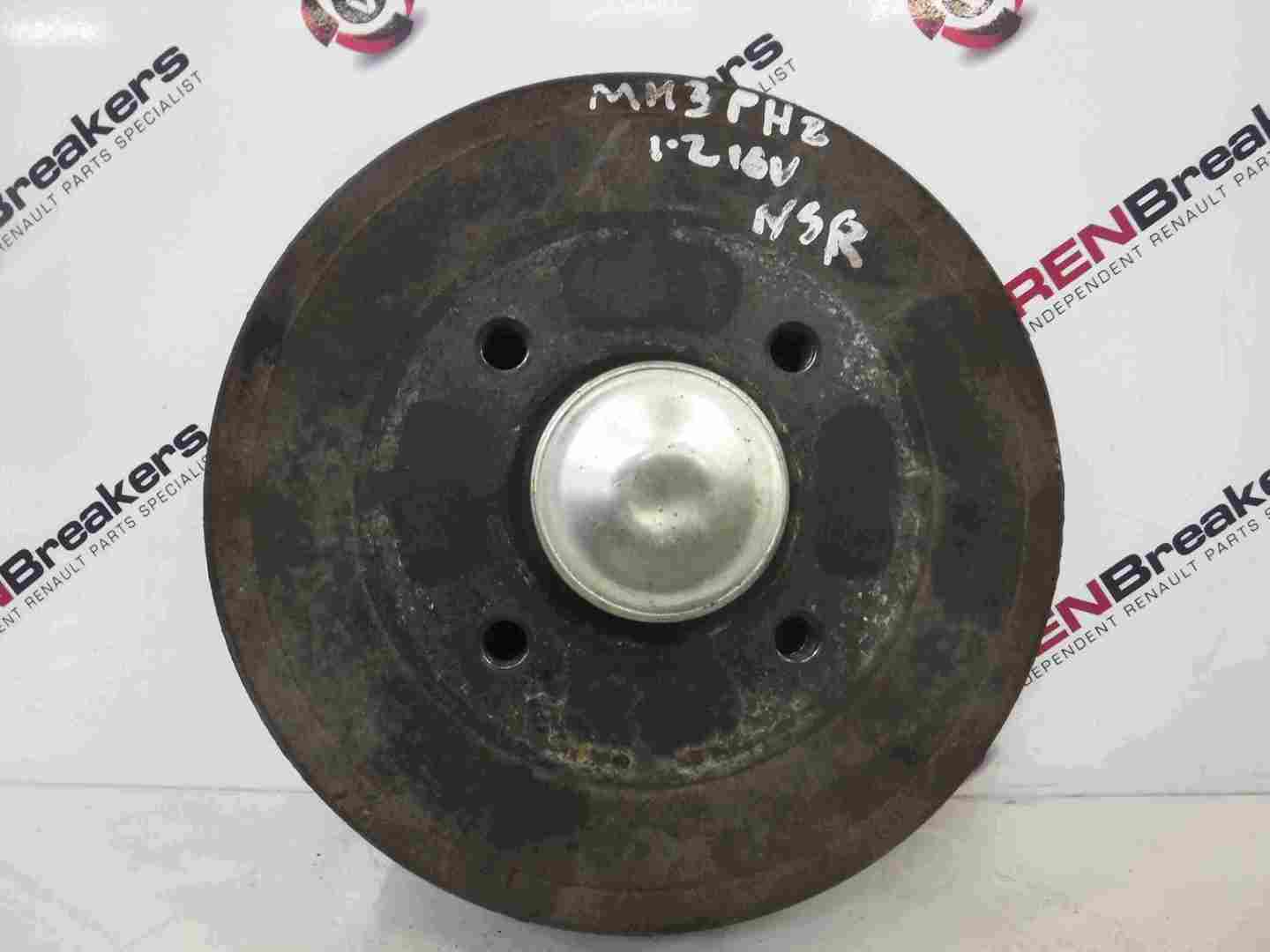 Renault Clio MK3 2009-2012 1.2 1.4 1.5 16v Passenger NSR Rear Hub Drum Bearing