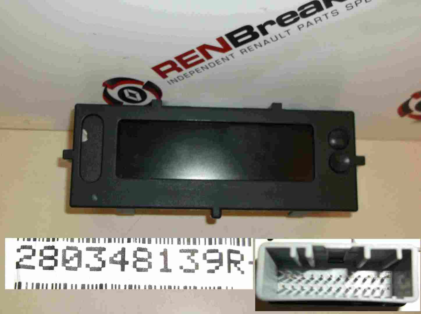 Renault Clio MK3 2009-2012 Centre Display CD Player Radio Panel 280348139R
