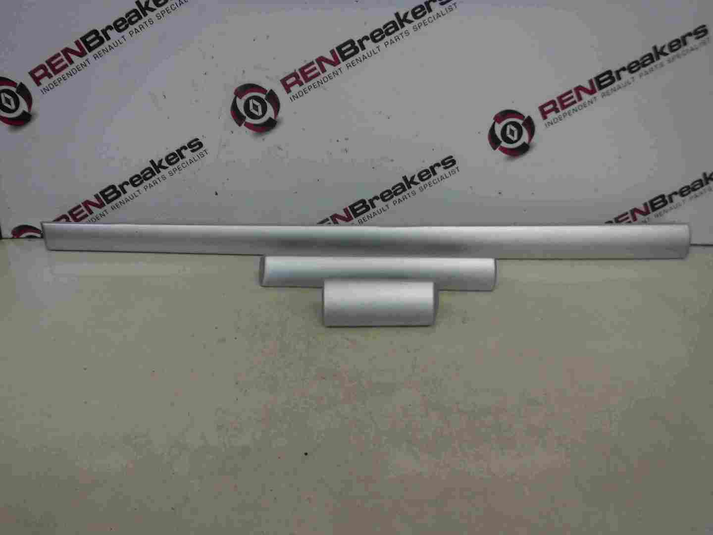 Renault Clio MK3 2009-2012 Dashboard Bump Trim Moulding Silver