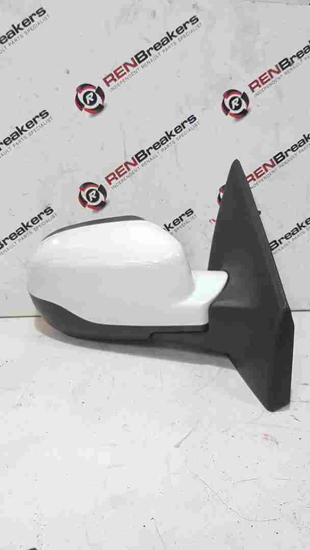 Thumb 6 Renault Clio MK3 2009-2012 Drivers Os OSF Wing Mirror White Ov369