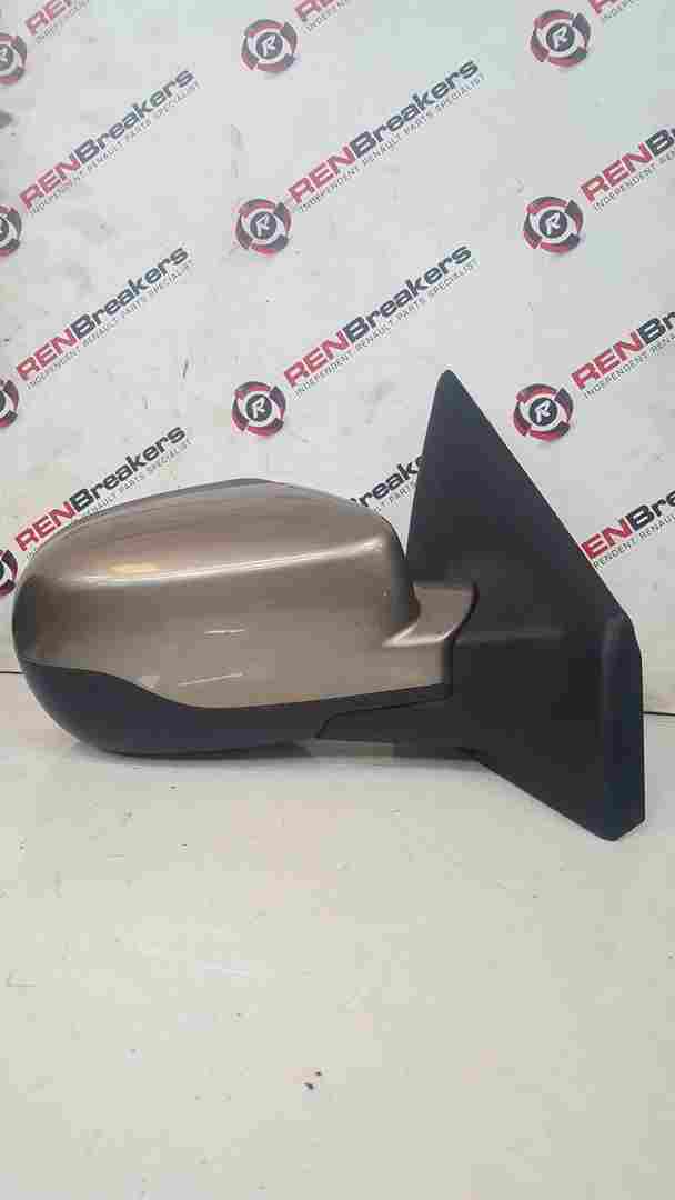 Thumb 7 Renault Clio MK3 2009-2012 Drivers Os Wing Mirror Gold Beige Tehnk