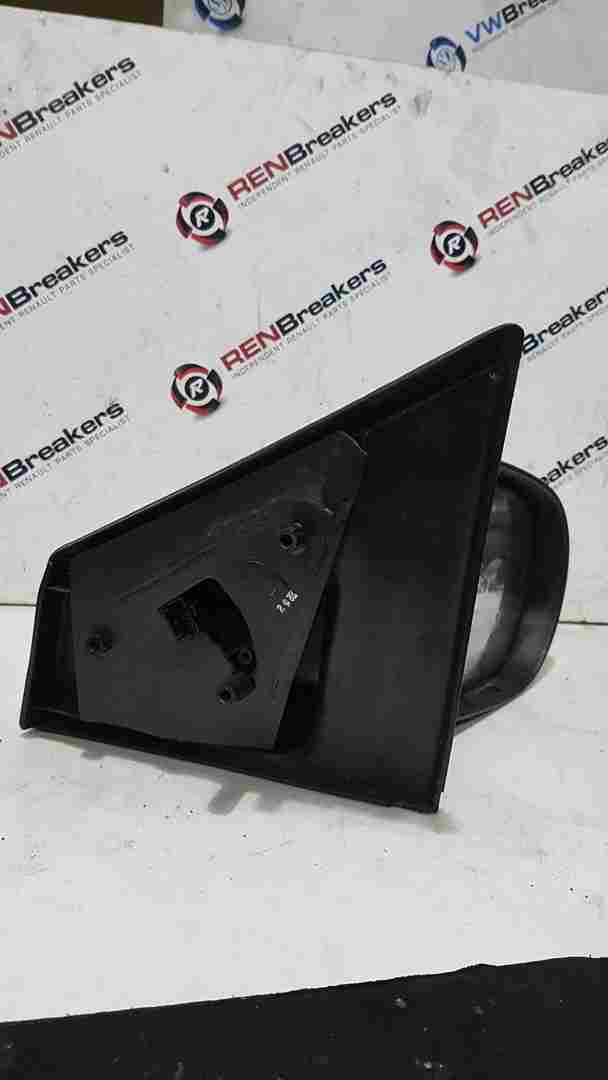 Thumb 4 Renault Clio MK3 2009-2012 Drivers Os Wing Mirror Plain Black Electric