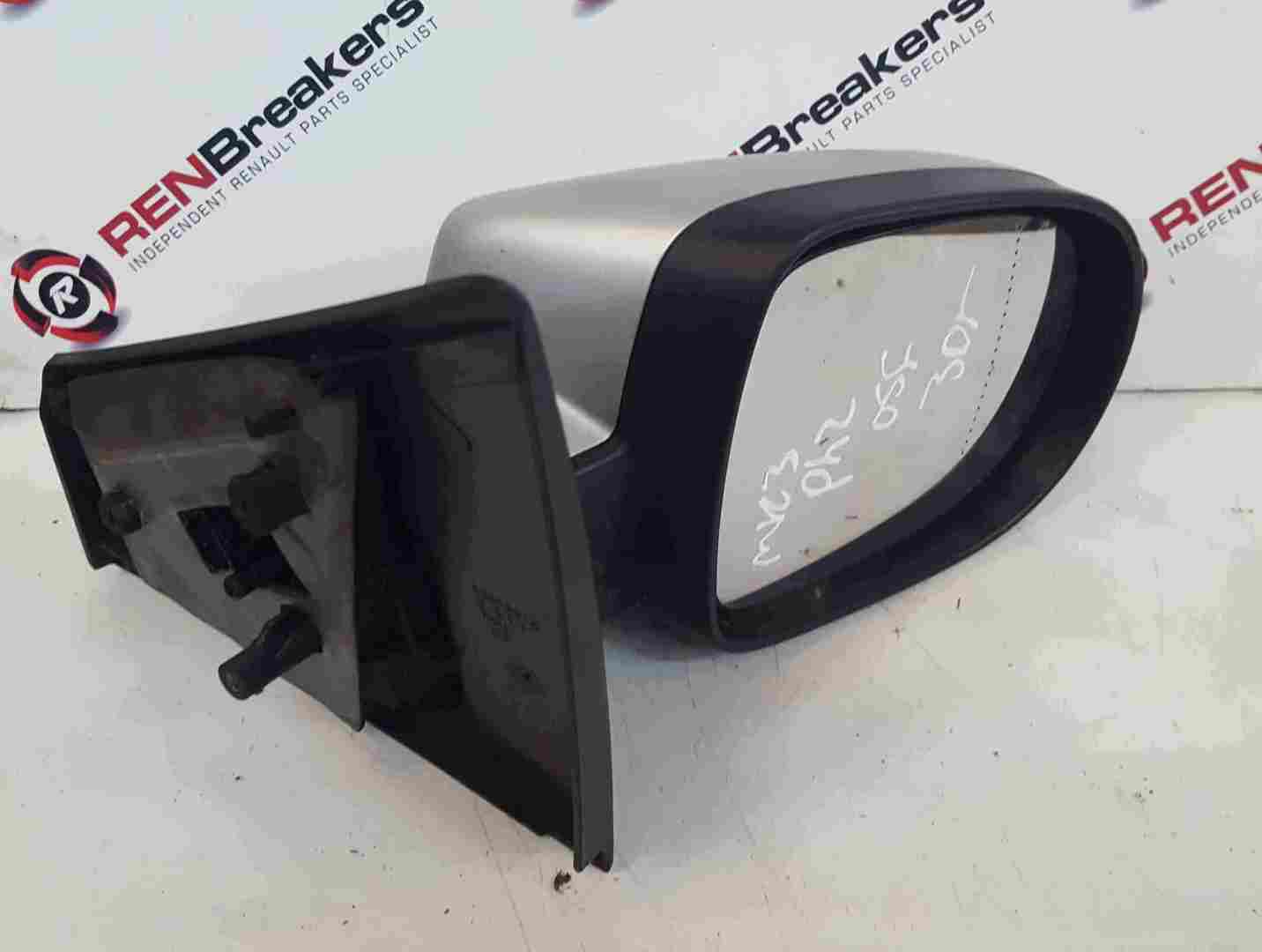 Thumb 3 Renault Clio MK3 2009-2012 Drivers OS Wing Mirror Silver