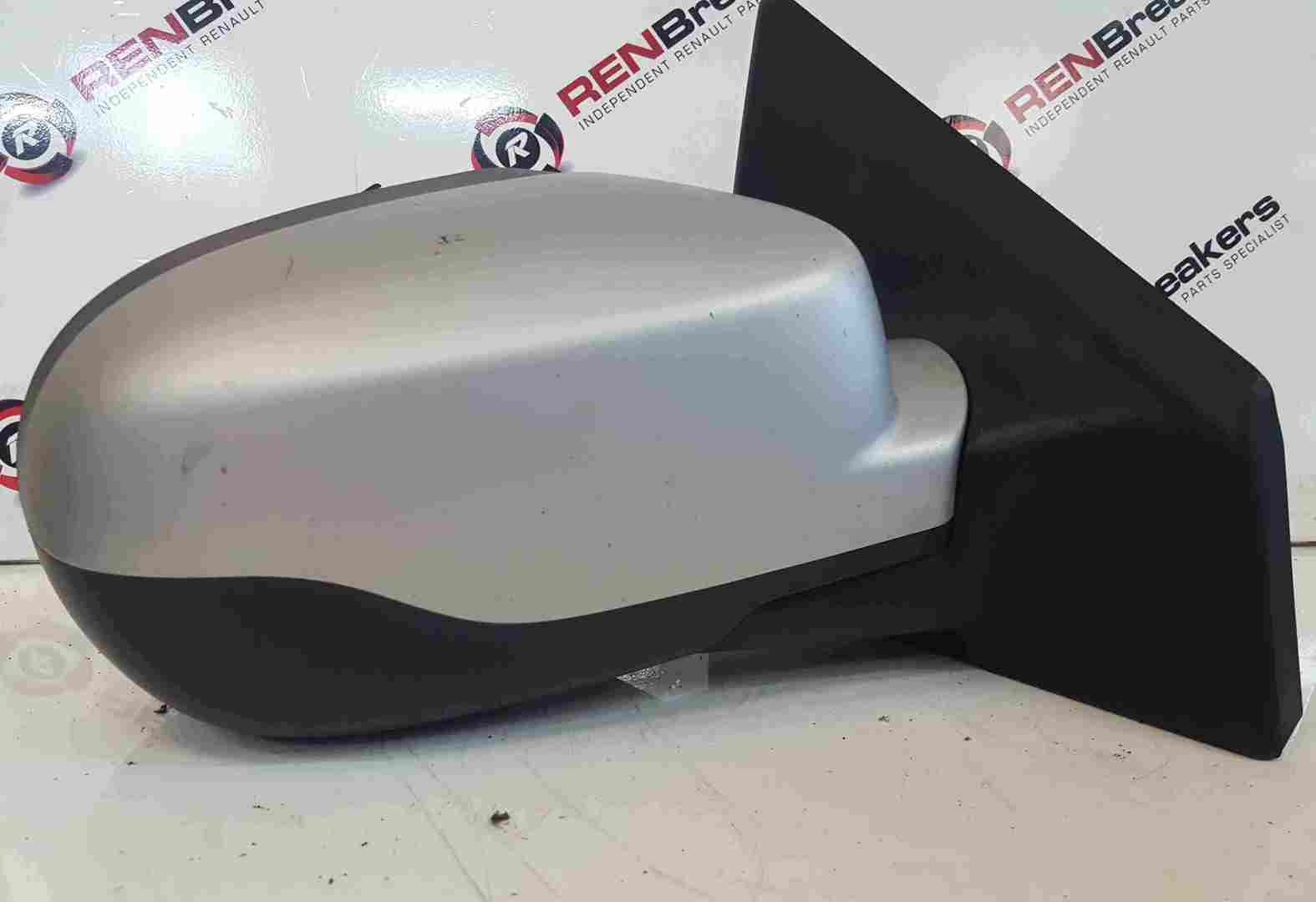 Thumb 4 Renault Clio MK3 2009-2012 Drivers OS Wing Mirror Silver