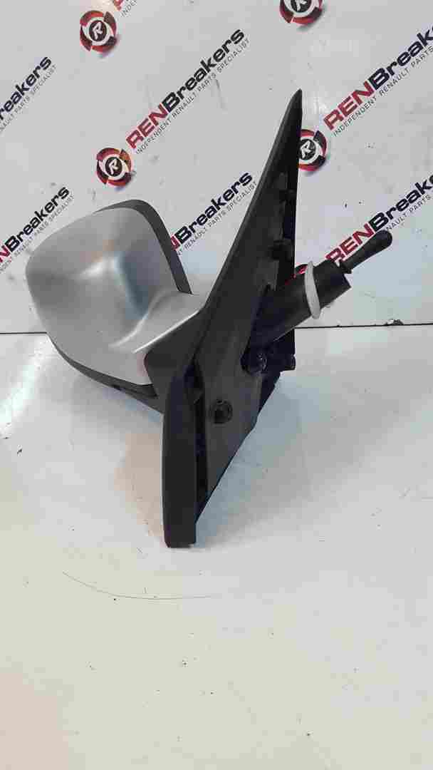 Thumb 2 Renault Clio MK3 2009-2012 Drivers Os Wing Mirror Silver Facelift Manual