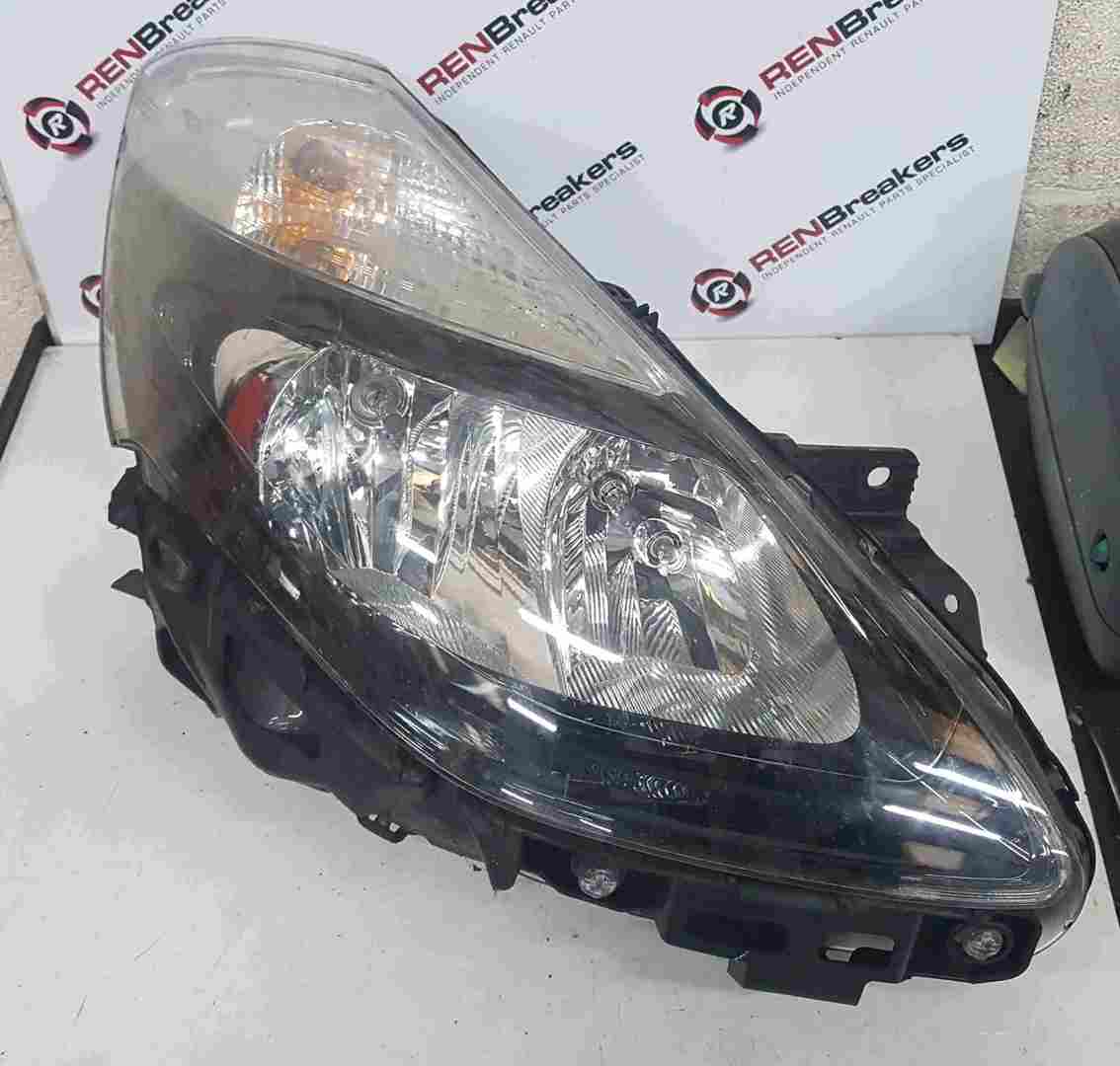 Thumb 4 Renault Clio MK3 2009-2012 Drivers OSF Front Headlight FACELIFT 260106323R