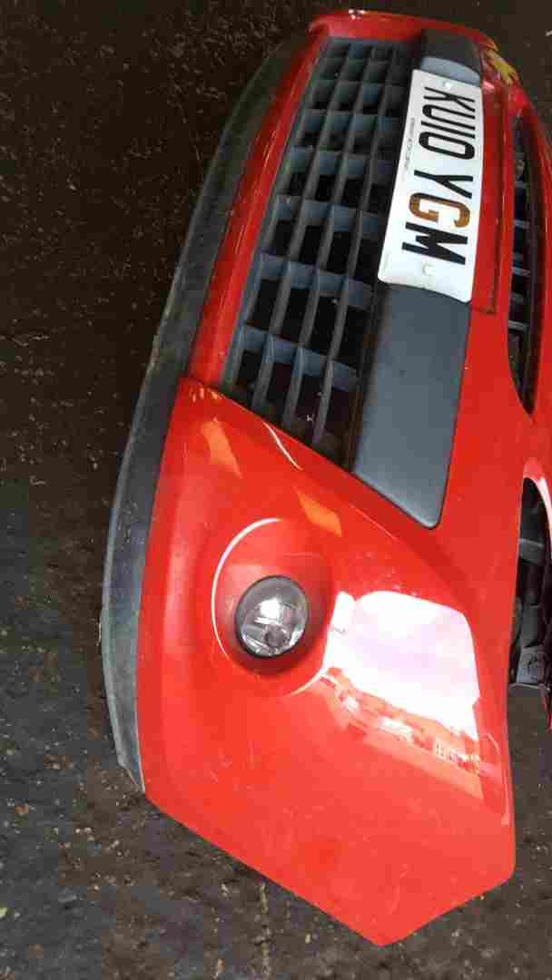 Thumb 6 Renault Clio MK3 PH2 2009-2012 Facelift Front Bumper RED Ov727 185