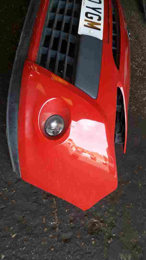 Thumb 8 Renault Clio MK3 PH2 2009-2012 Facelift Front Bumper RED Ov727 185