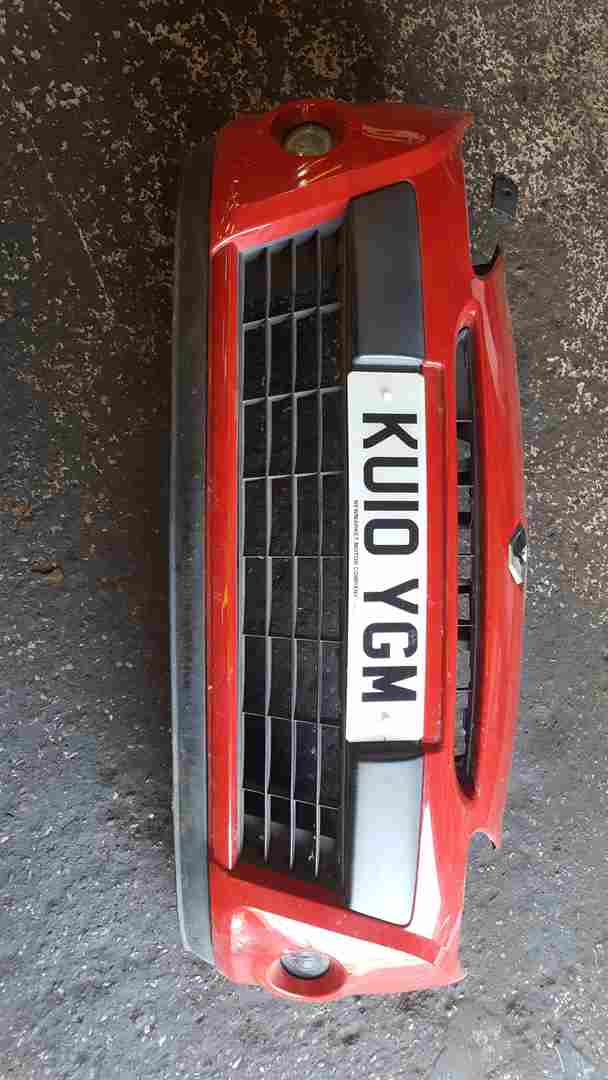 Thumb 2 Renault Clio MK3 PH2 2009-2012 Facelift Front Bumper RED Ov727 185