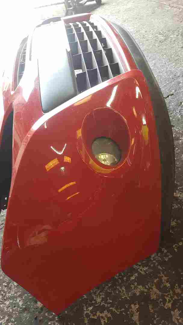 Thumb 4 Renault Clio MK3 PH2 2009-2012 Facelift Front Bumper RED Ov727 185