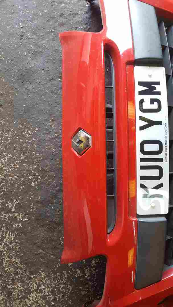 Thumb 5 Renault Clio MK3 PH2 2009-2012 Facelift Front Bumper RED Ov727 185