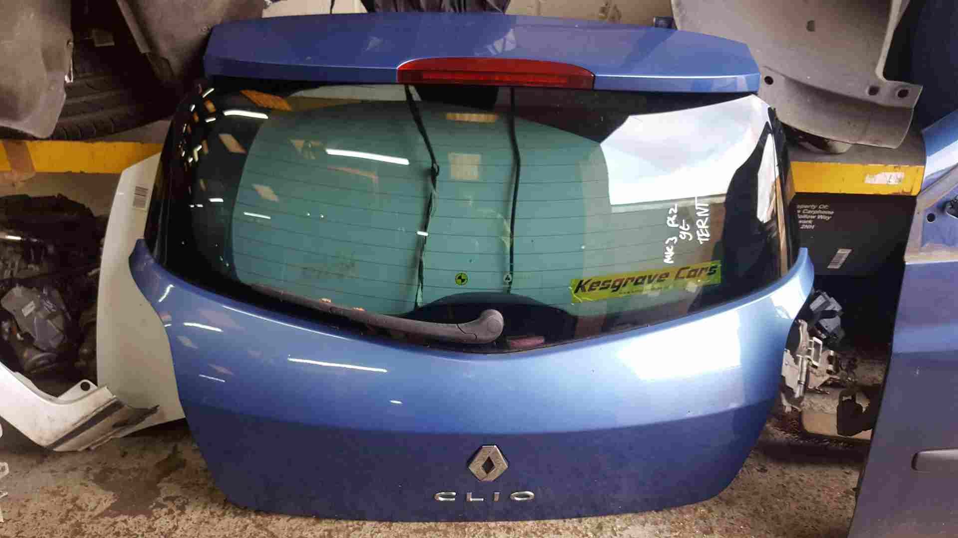 Renault Clio MK3 2009-2012 Gt Rear Boot Tailgate Blue Ternt