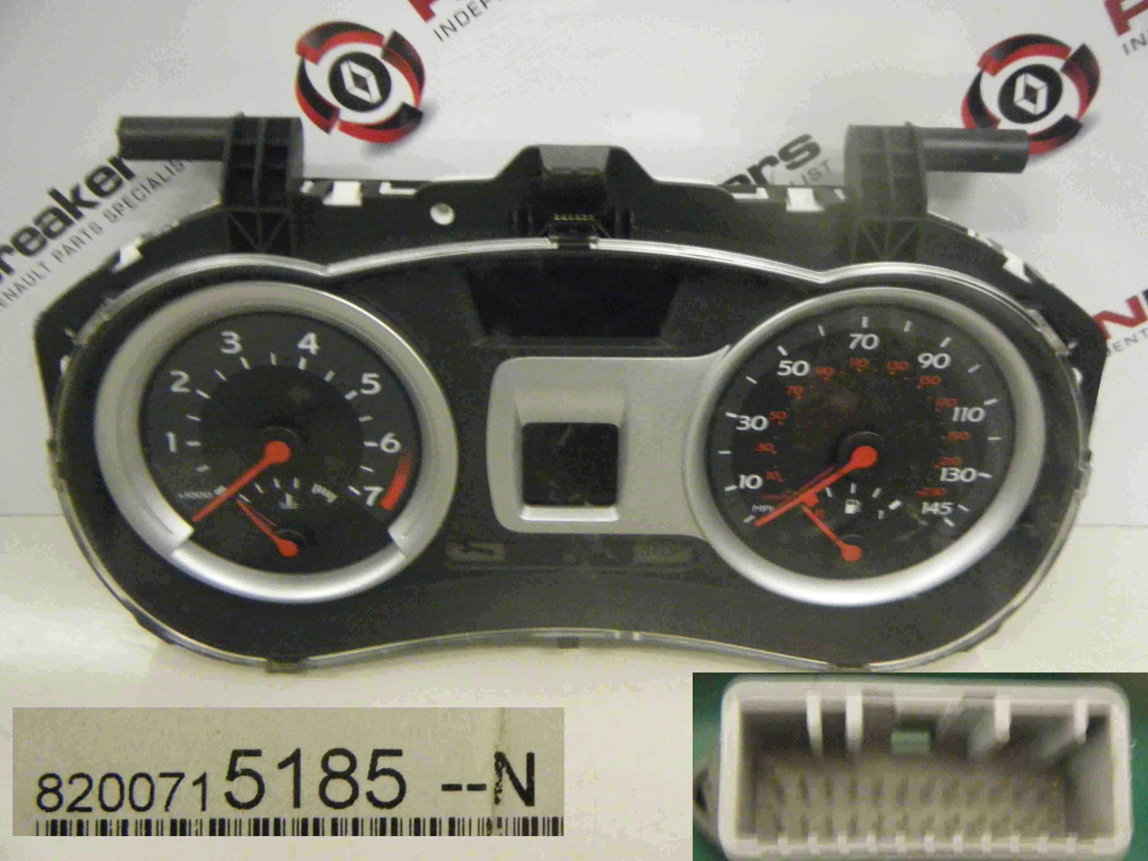 Renault Clio MK3 2009-2012 Instrument Panel Dials Clocks gauges Automatic