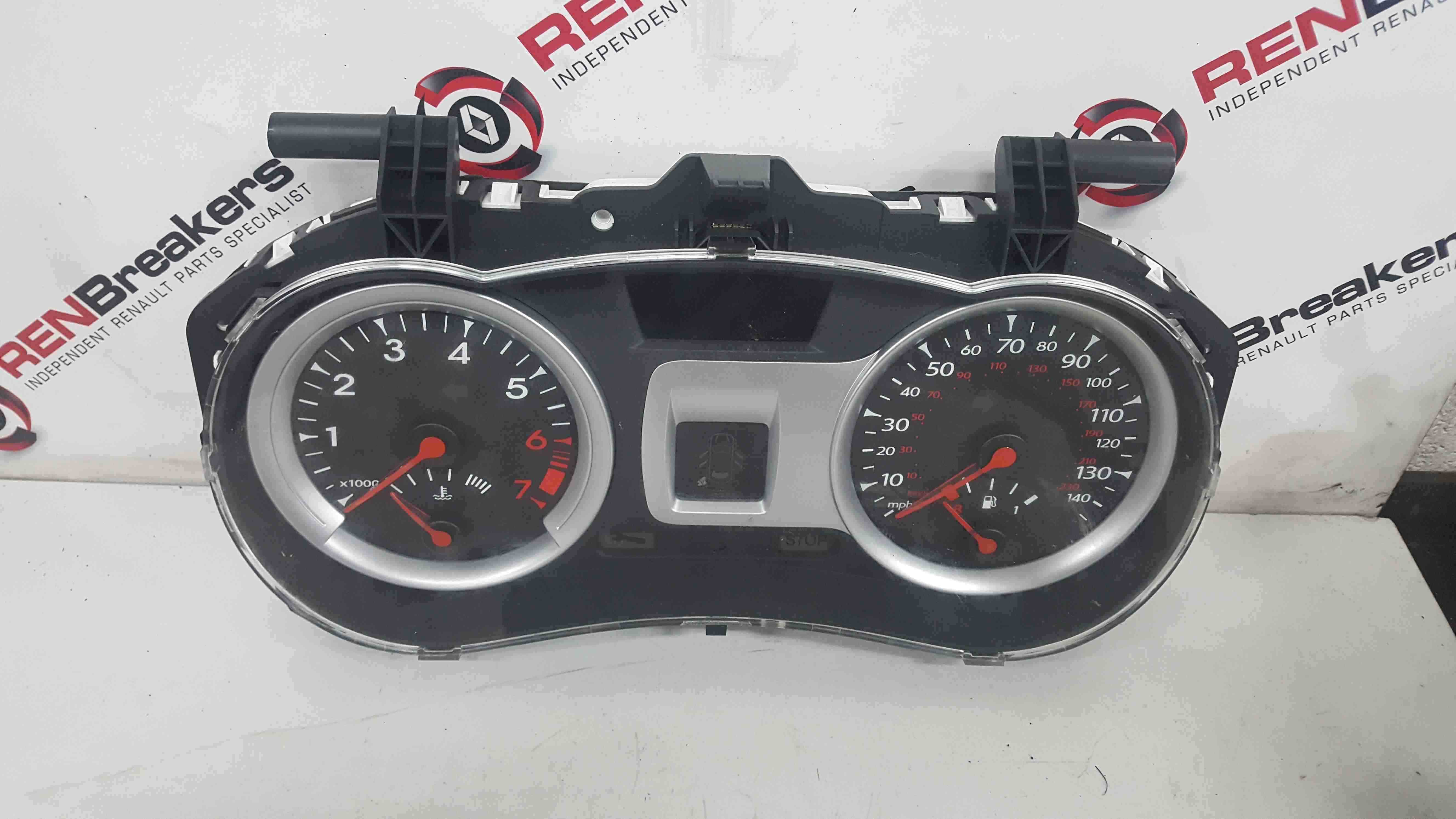 Renault Clio MK3 2009-2012 Instrument Panel Dials Gauges Clocks 73K Cluster