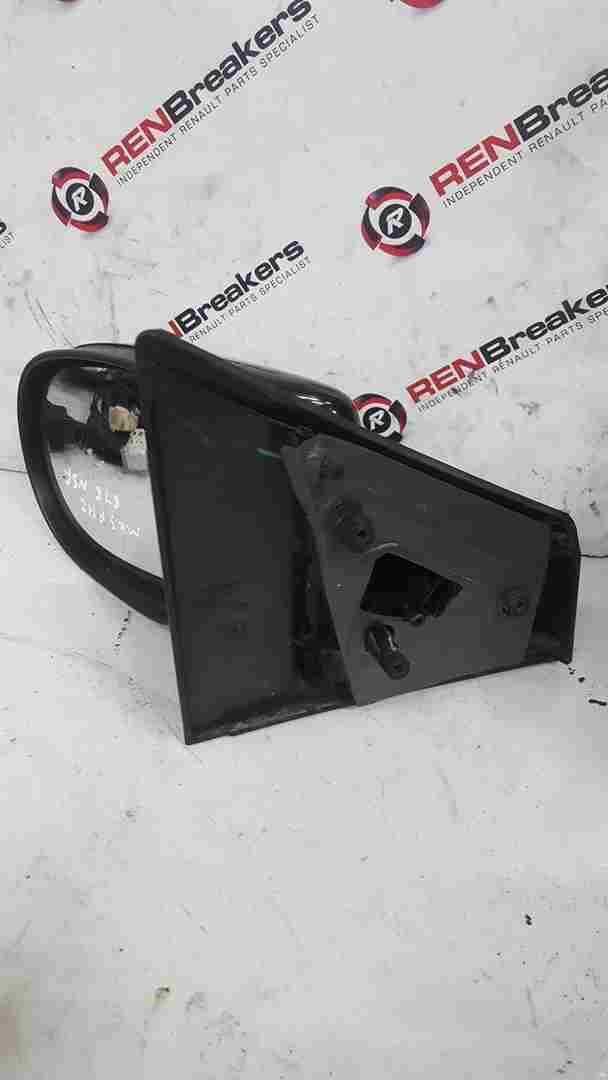 Thumb 3 Renault Clio MK3 2009-2012 Passenger Ns NSF Wing Mirror Black 676