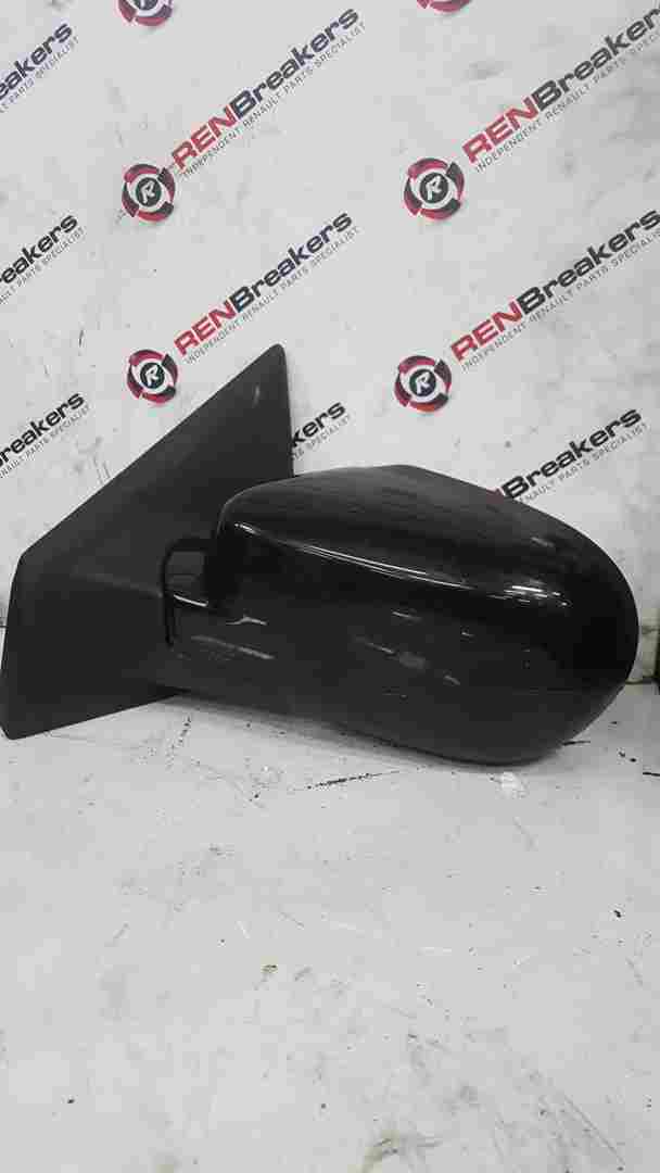 Thumb 2 Renault Clio MK3 2009-2012 Passenger Ns NSF Wing Mirror Black 676