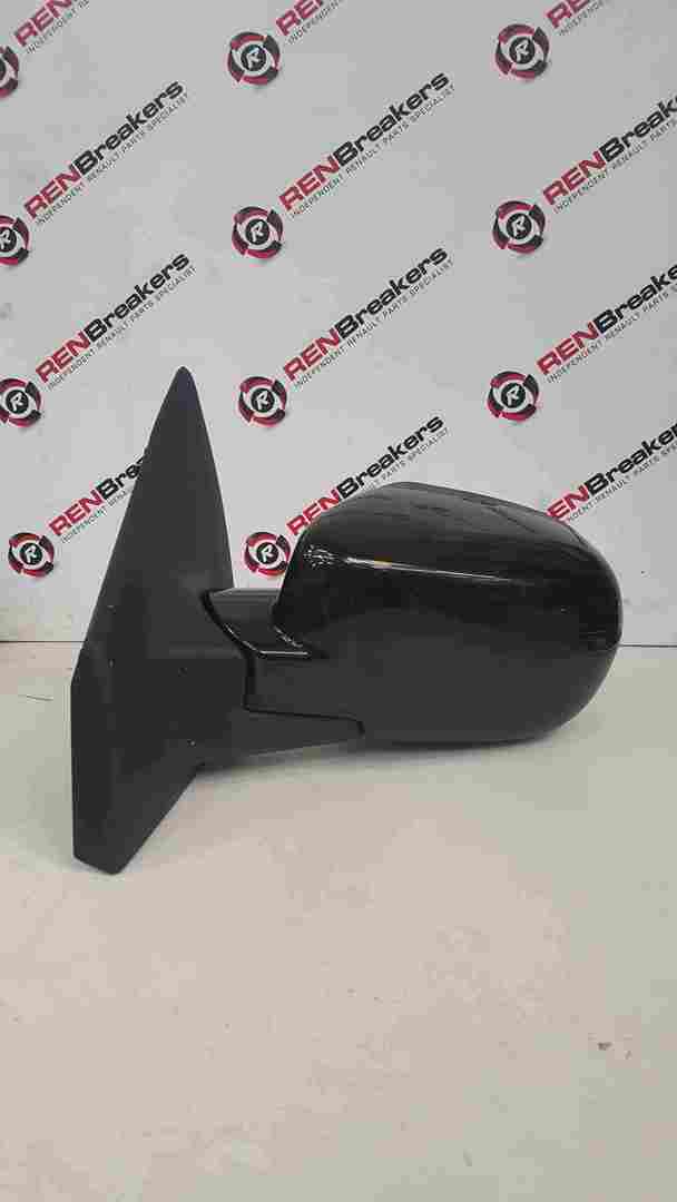 Thumb 5 Renault Clio MK3 2009-2012 Passenger NS Wing Mirror Black 676 FACELIFT