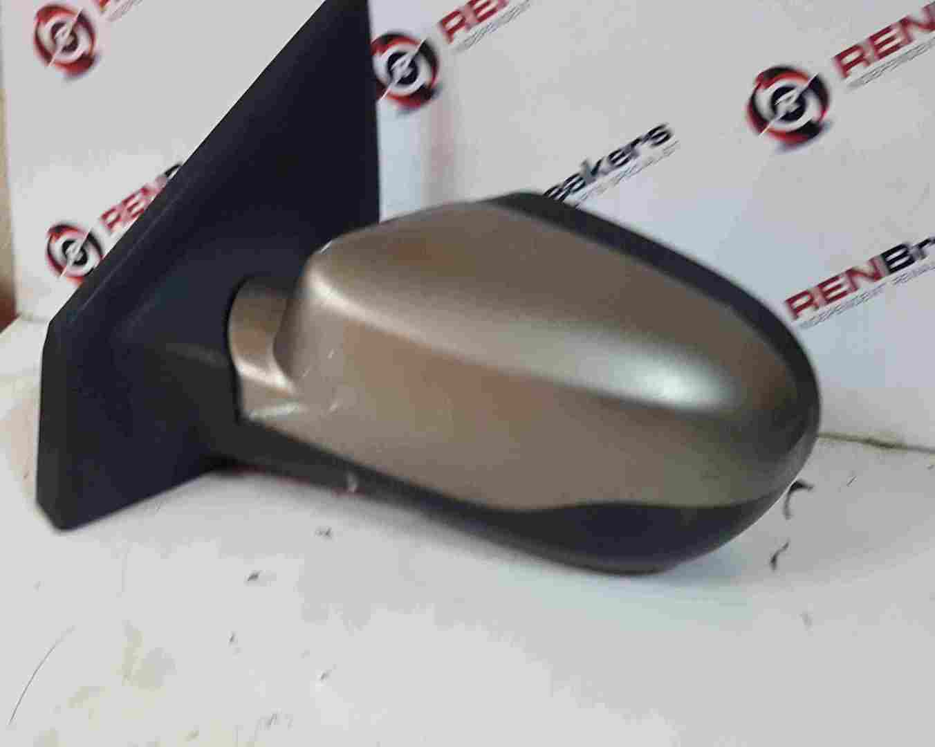 Thumb 3 Renault Clio MK3 2009-2012 Passenger NS Wing Mirror Gold Beige TEHNK
