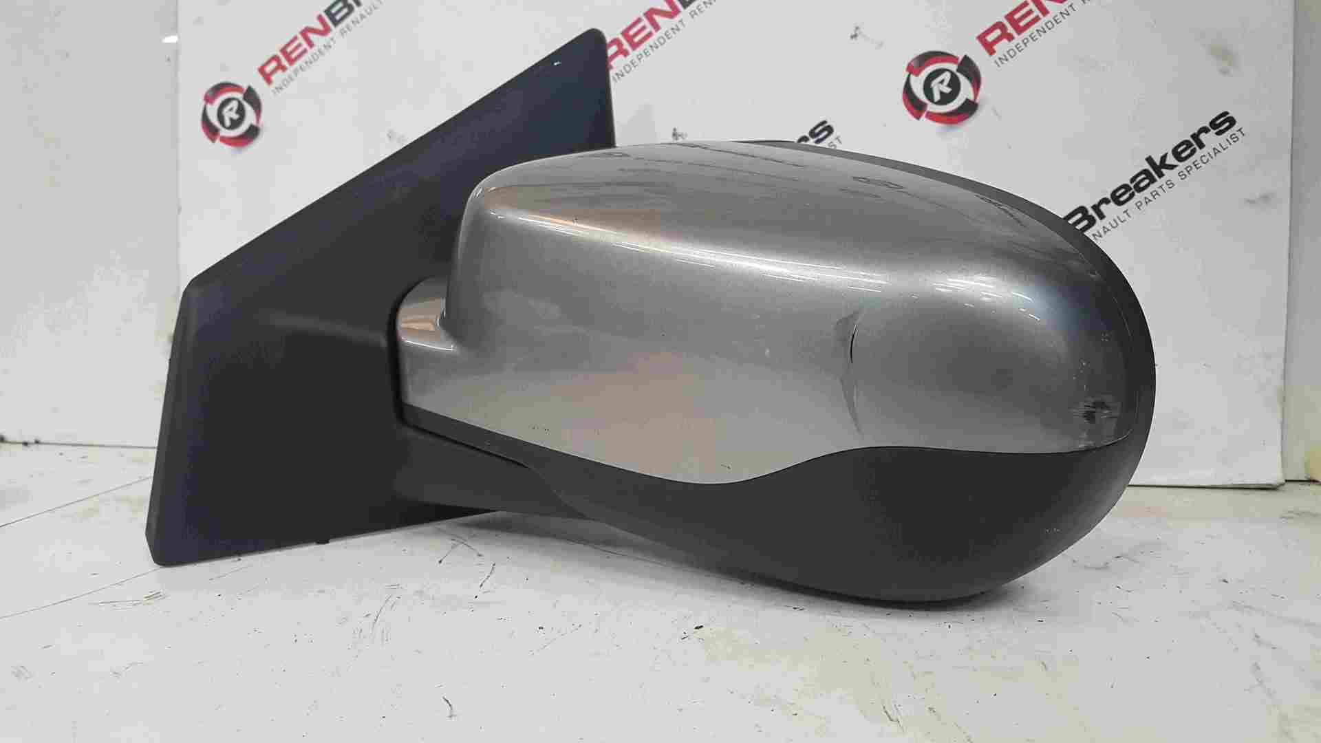 Thumb 5 Renault Clio MK3 2009-2012 Passenger Ns Wing Mirror Grey Folding