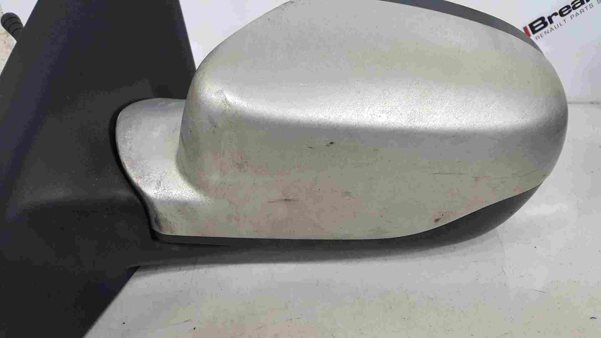 Renault Clio MK3 2009-2012 Passenger NS Wing Mirror Silver Facelift Manual