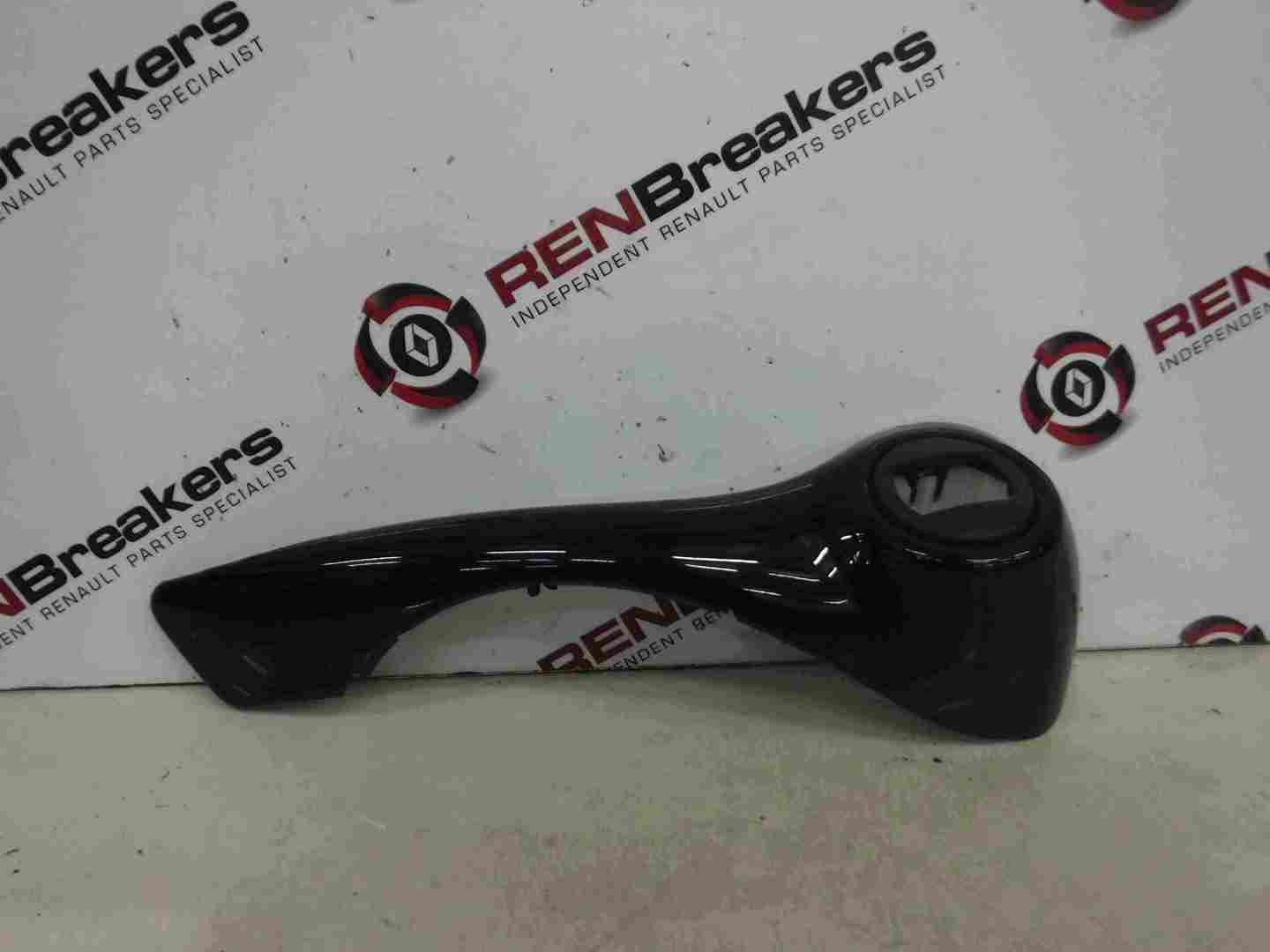 Renault Clio MK3 2009-2012 Passenger NSF Front Pull Handle Gloss Black