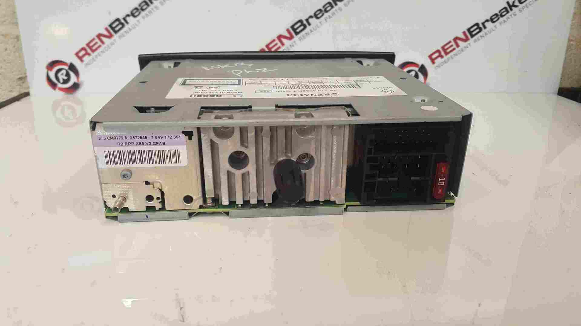 Thumb 3 Renault Clio MK3 2009-2012 Radio Cd Player Unit Gloss + Code 281159732R