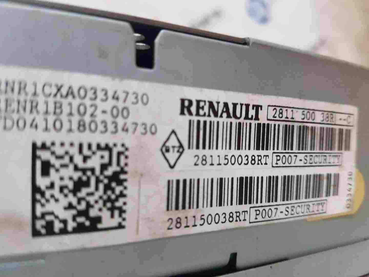 Thumb 3 Renault Clio MK3 2009-2012 Radio Stereo Cd Player 281150038R