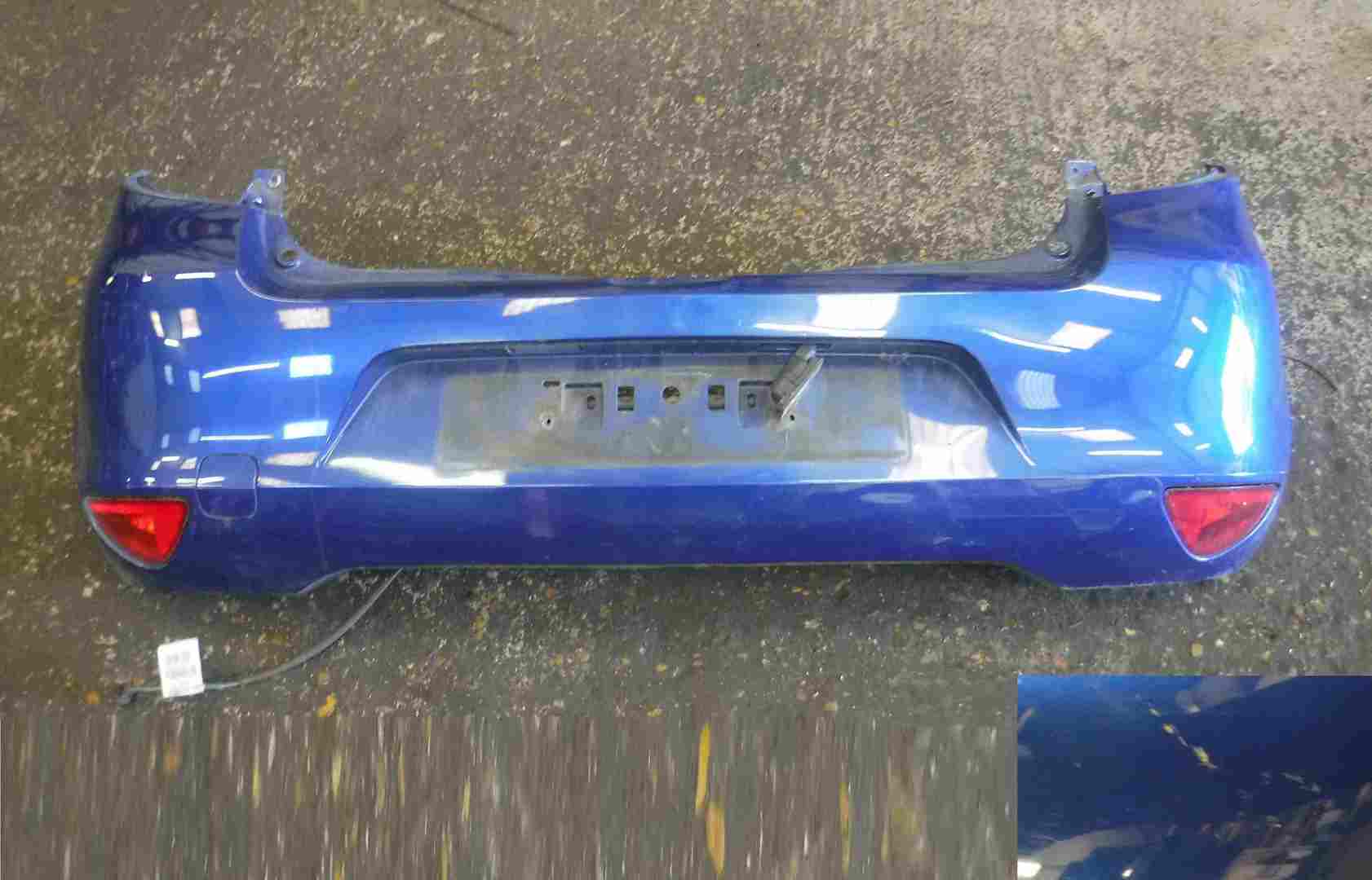 Renault Clio MK3 2009-2012 Rear Bumper Blue TERNA