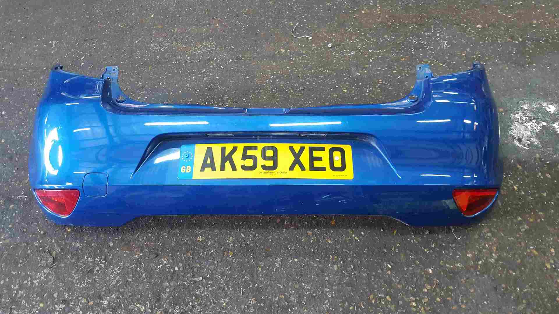 Thumb 2 Renault Clio MK3 2009-2012 Rear Bumper Blue TERNA