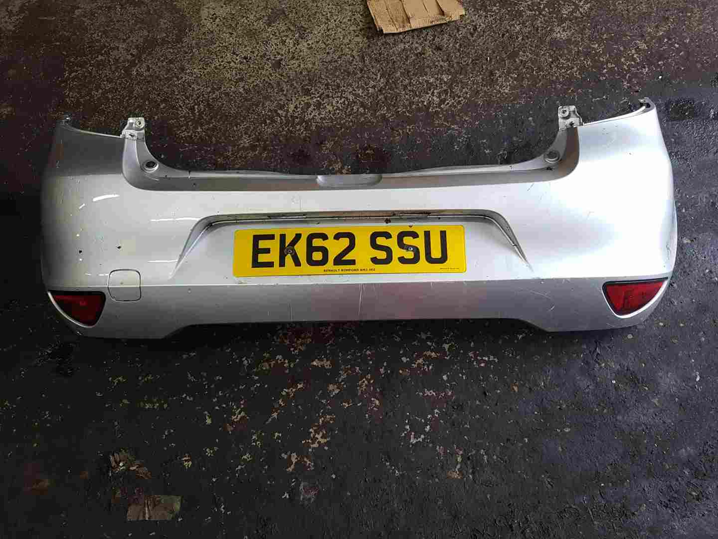 Thumb 7 Renault Clio MK3 2009-2012 Rear Bumper Silver Ted69 195