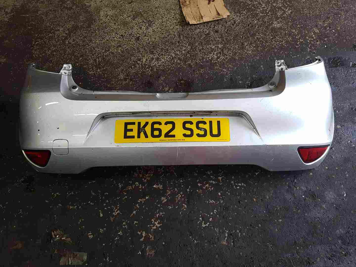 Thumb 6 Renault Clio MK3 2009-2012 Rear Bumper Silver Ted69 195