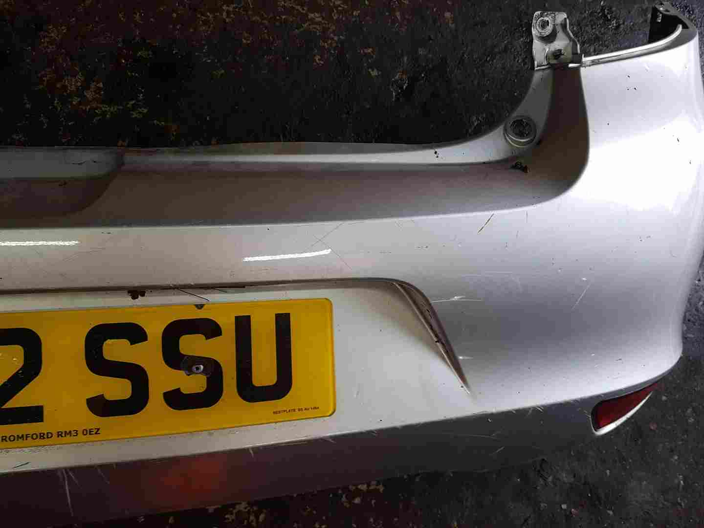 Thumb 4 Renault Clio MK3 2009-2012 Rear Bumper Silver Ted69 195