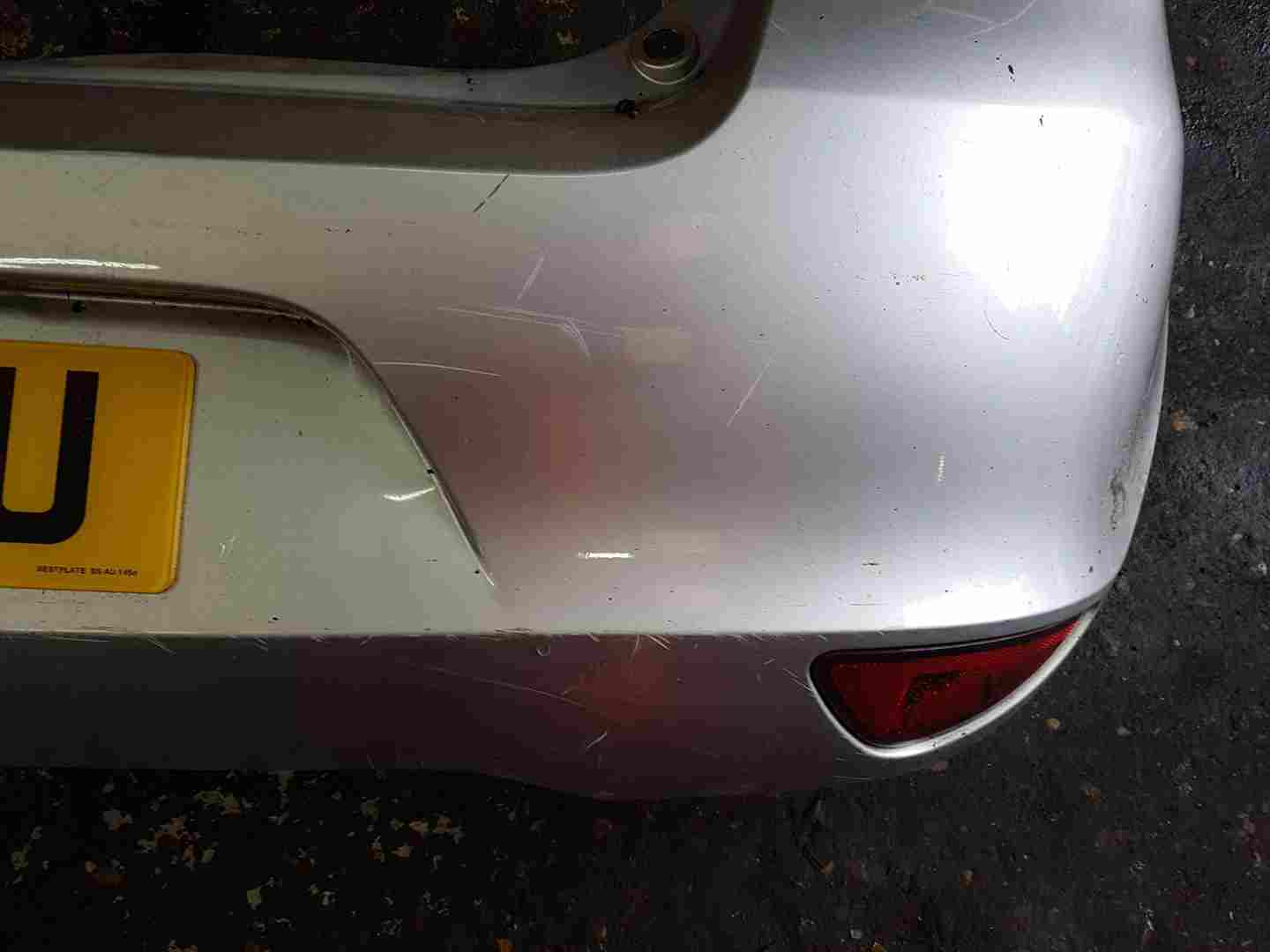 Thumb 2 Renault Clio MK3 2009-2012 Rear Bumper Silver Ted69 195