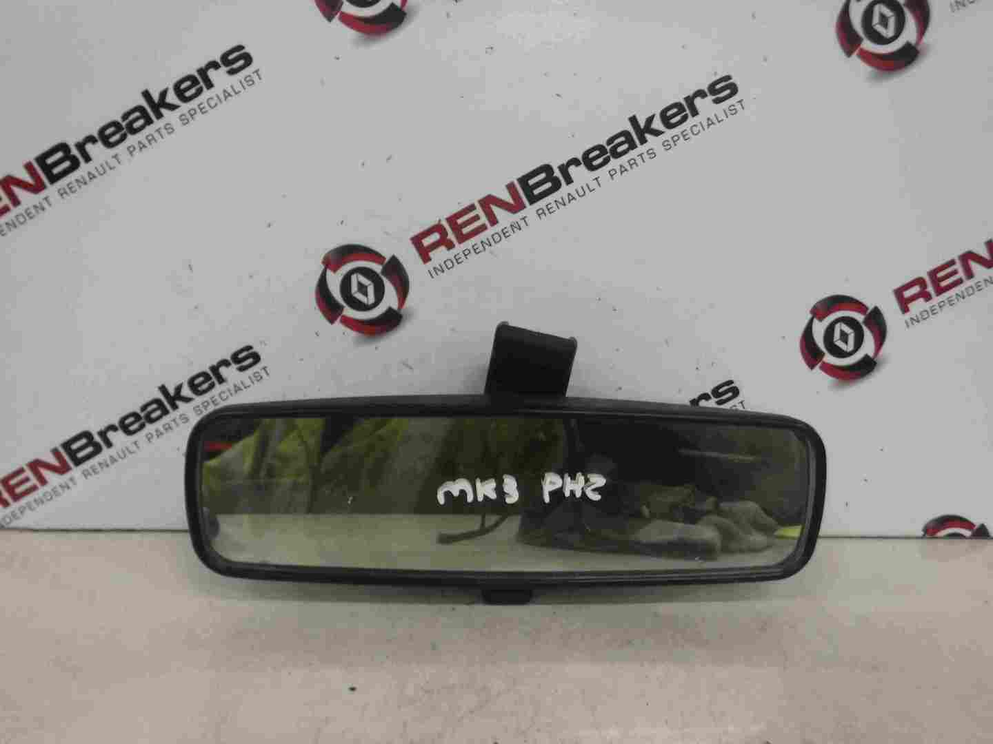 Renault Megane MK3 2009-2016 Rear View Mirror Plain