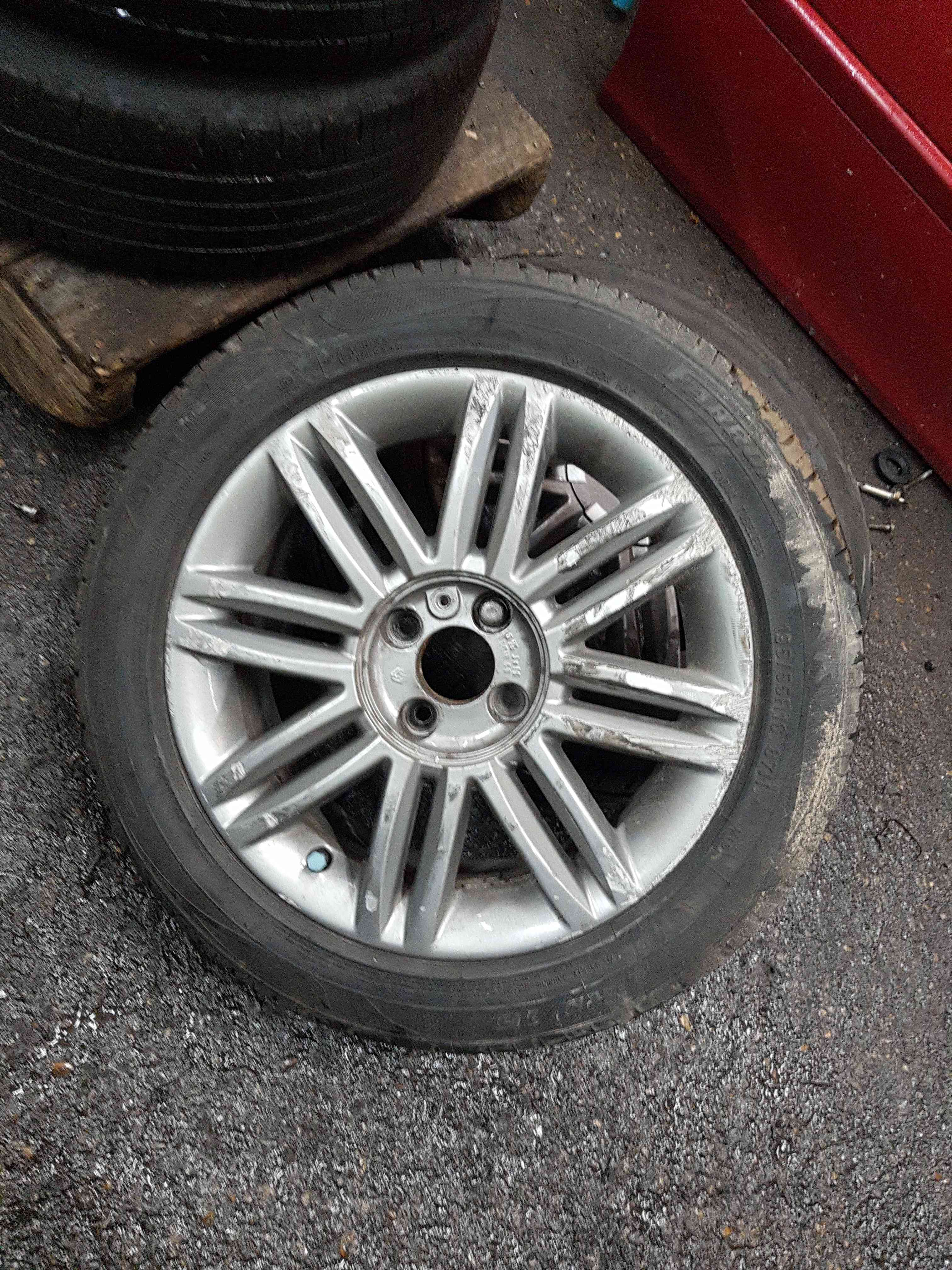 Thumb 5 Renault Clio MK3 2009-2012 Solonia Alloy Wheel + Tyre 195 55 16 Tread 3/5 7mm