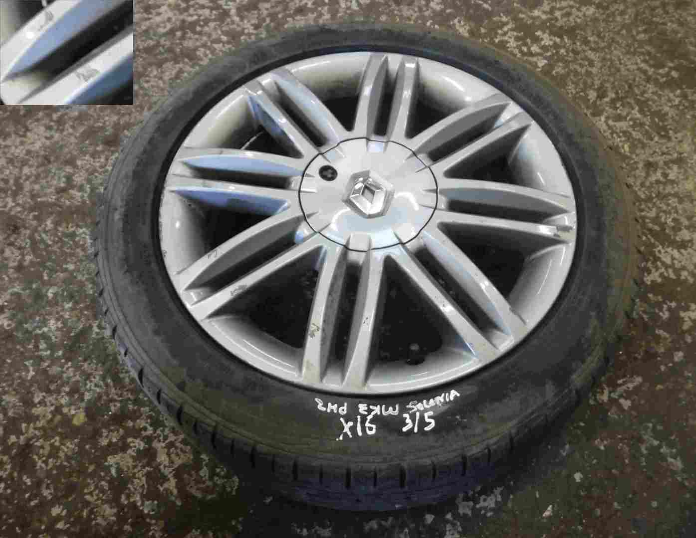 Renault Clio MK3 2009-2012 Solonia Alloy Wheel 16inch 3/5 8200899145