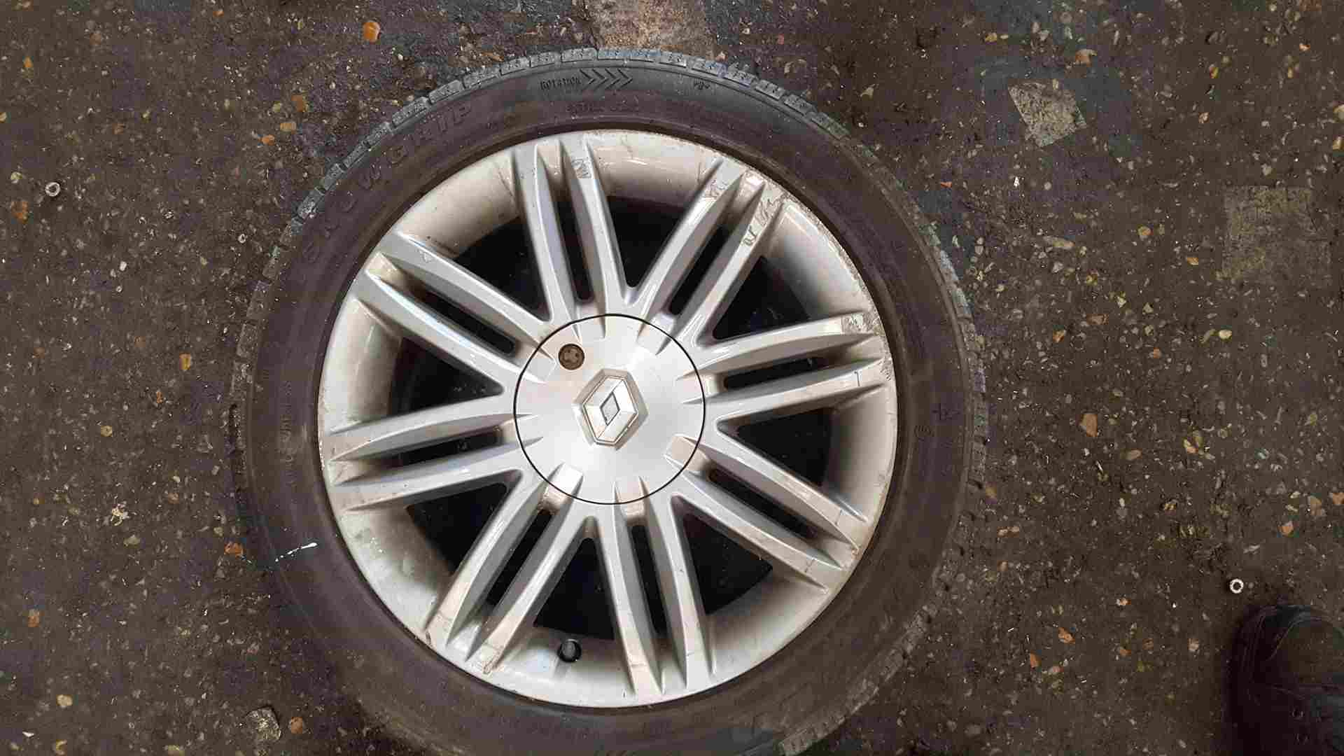 Renault Clio MK3 2009-2012 Solonia Alloy Wheel 195 50 16 5Mm 3/5 anthracite M+S
