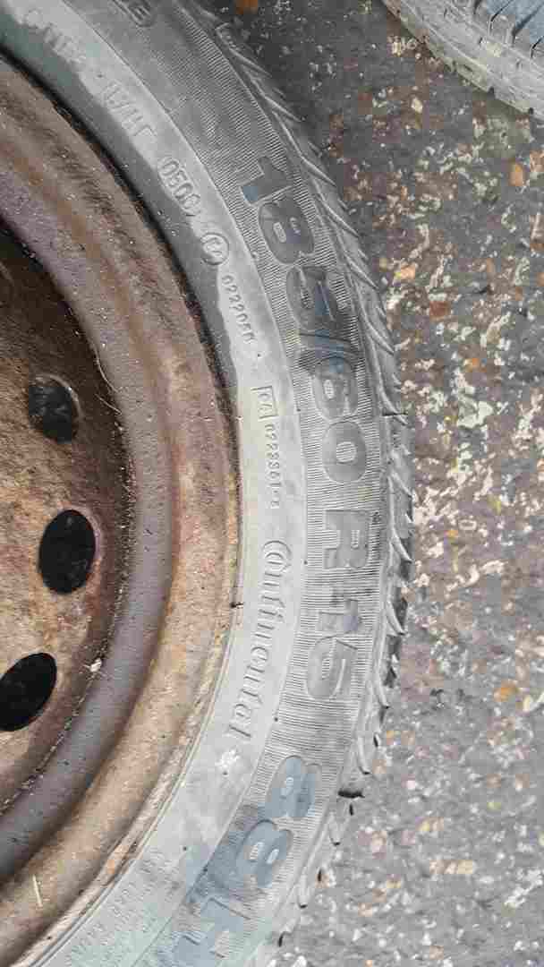 Thumb 3 Renault Clio MK3 2009-2012 Spare Wheel Space Saver + Tyre 185 60 15 6Mm Tread