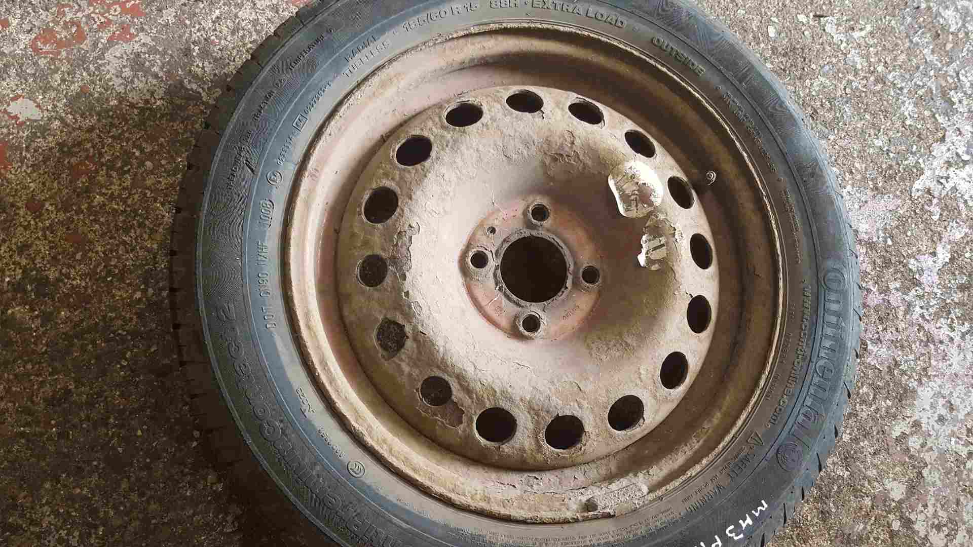 Thumb 2 Renault Clio MK3 2009-2012 Steel Wheel RIM + Tyre 185 60 15 7Mm Tread 3/5
