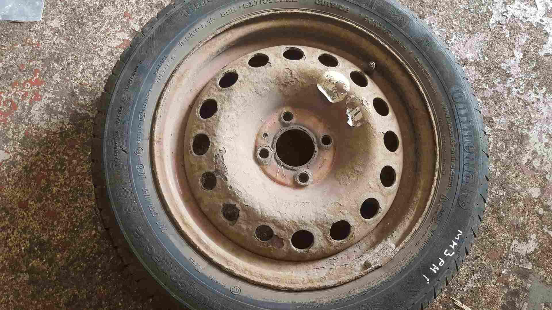 Thumb 4 Renault Clio MK3 2009-2012 Steel Wheel RIM + Tyre 185 60 15 7Mm Tread 3/5