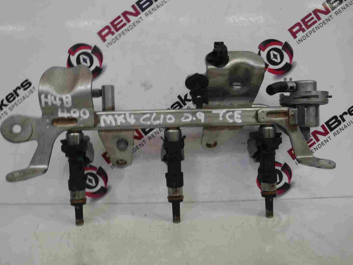 Renault Clio MK4 2013-2019 0.9 tCe Turbo Injectors Set X3   Rail H4B 400