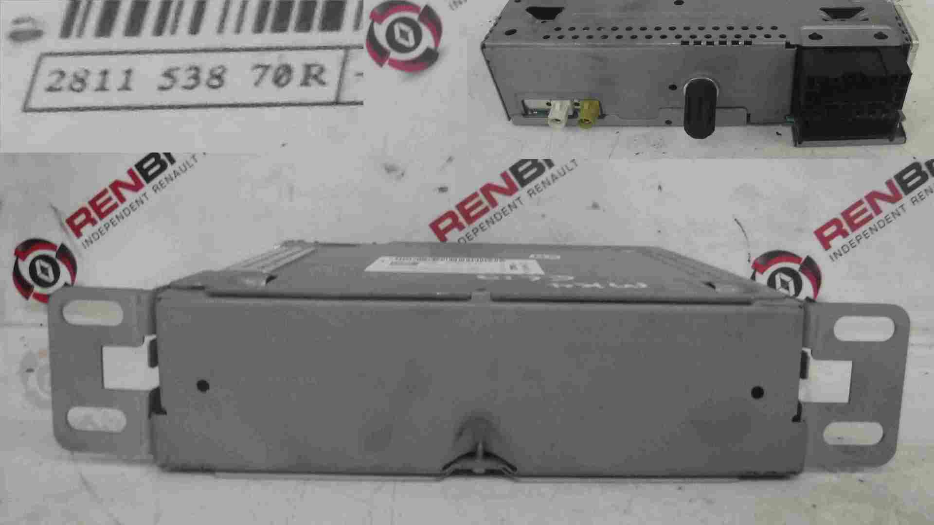 Renault Zoe 2012-2016 Radio Media Navigation System 281153870R
