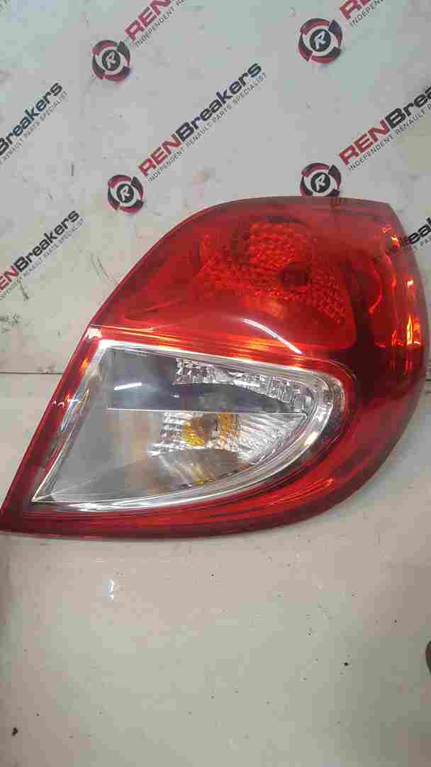 Thumb 5 Renault Clio MK3 Ph2 2009-2012 Drivers OSR Rear Facelift Light Lens 82008863946