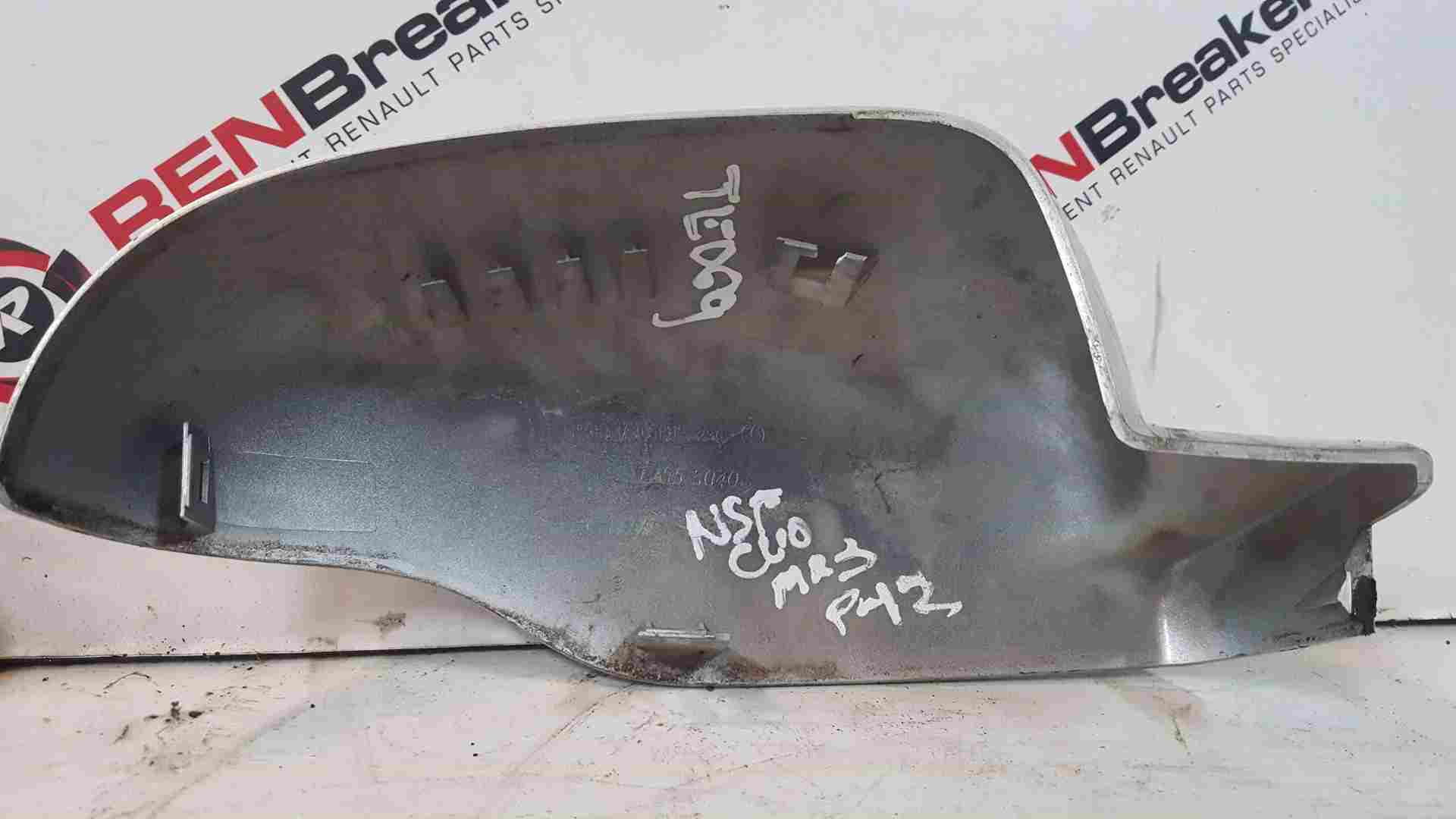 Thumb 2 Renault Clio MK3 Ph2 2009-2012 Passenger NSF Ns Wing Mirror Cover Ted69 Facelift
