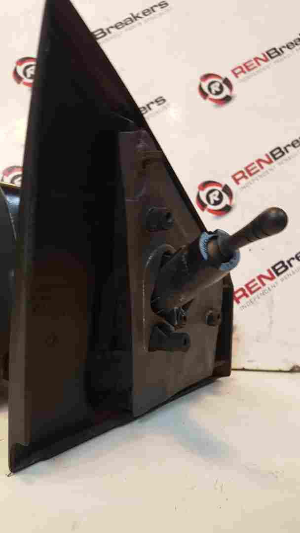Thumb 3 Renault Clio MK3 Ph2 2009-2012 Passenger Ns Wing Mirror Black 676 Manual