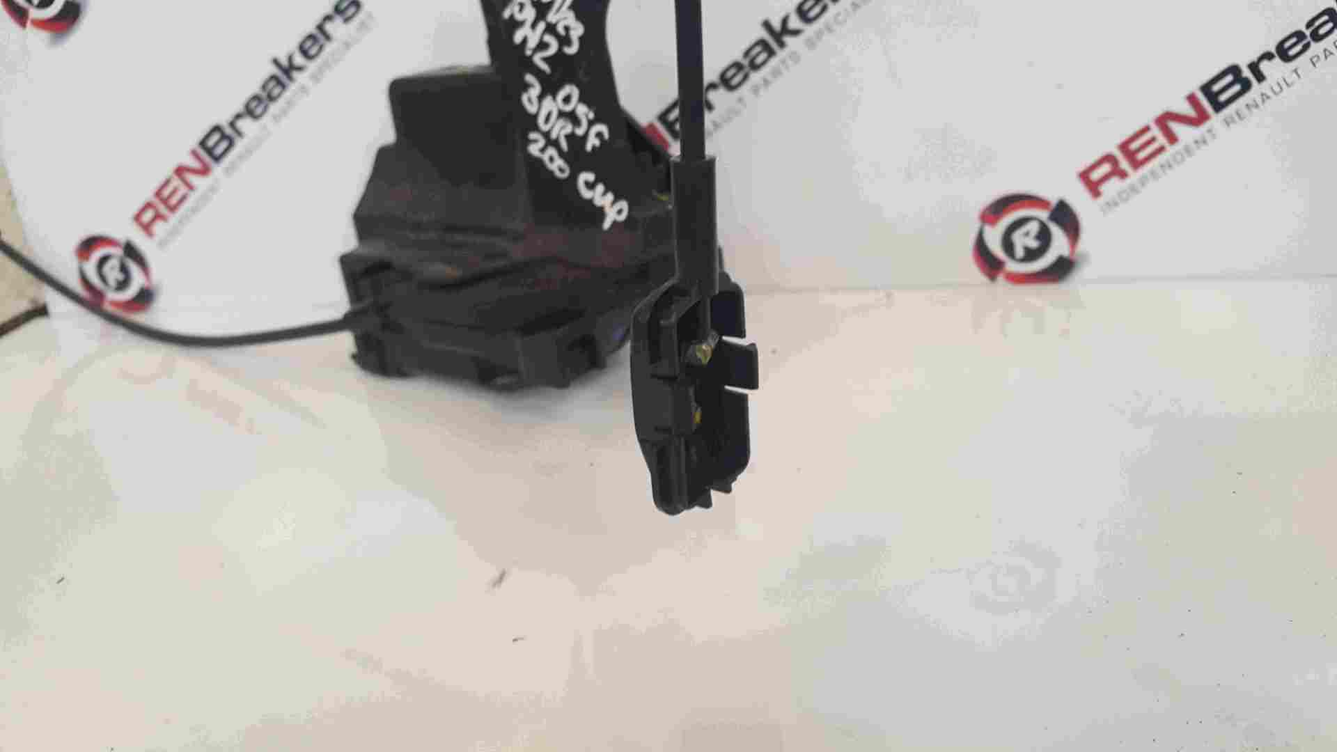Thumb 2 Renault Clio MK3 Sport 2005-2012 197 200 Drivers OSF Front Door Lock Mechanism 3dr