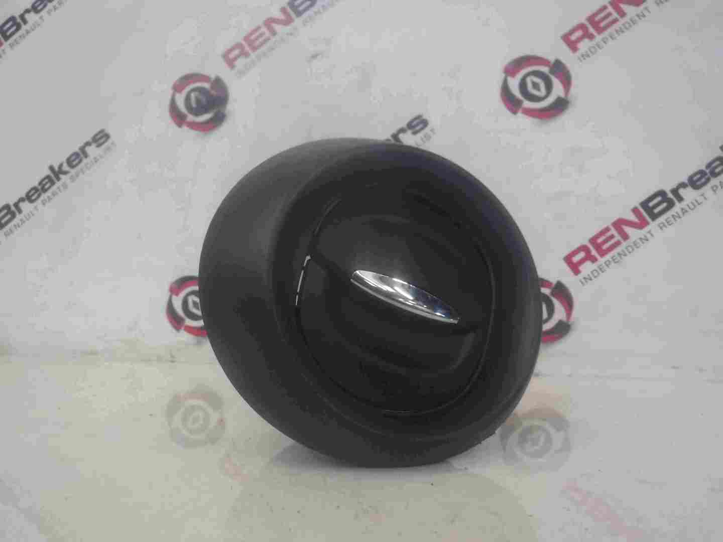 Renault Clio MK4 2013-2019 Drivers OSF Front Heater Vent Plain Black 687601310r
