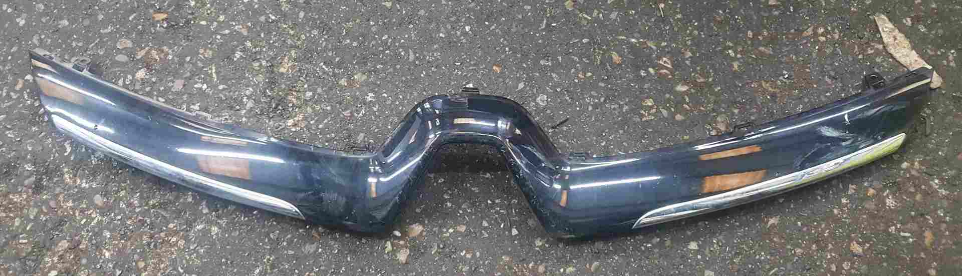 Renault Clio MK4 2012-2018 Front Bumper Grill Insert Gloss Black Top Trim