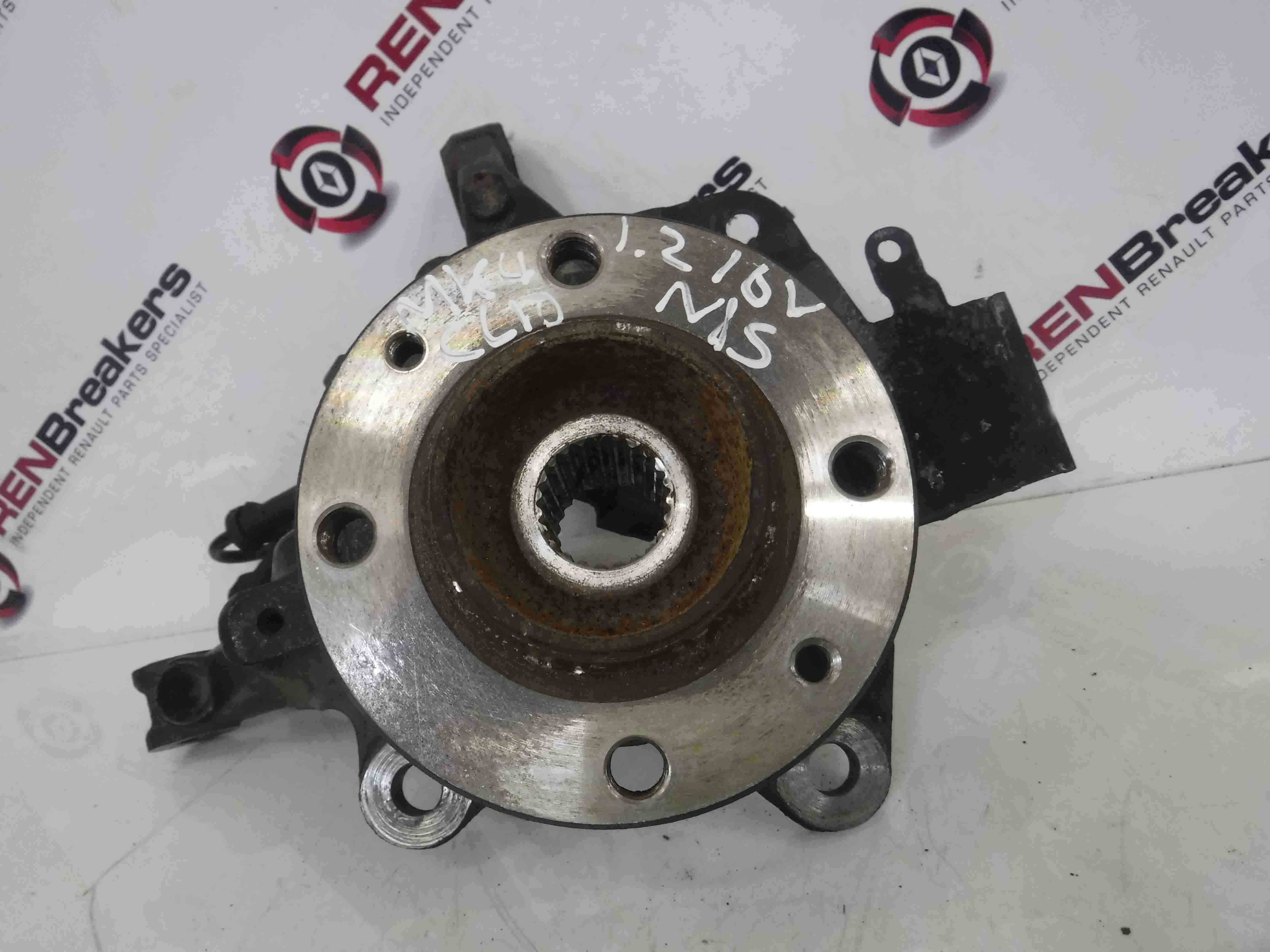 Renault Clio MK4 2013-2019 1.2 16v Passenger NSF Front Wheel Hub + ABS Sensor