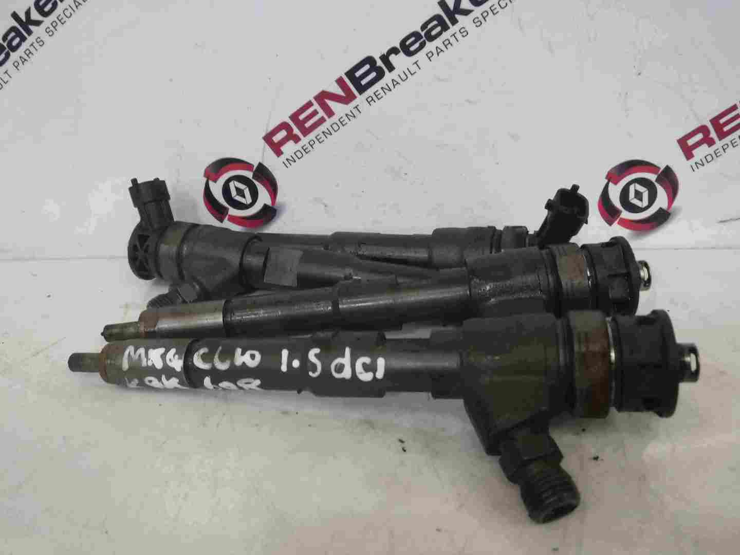 Renault Clio MK4 2013-2019 1.5 dCi Diesel Injectors X4 Set K9K 608 0445110485